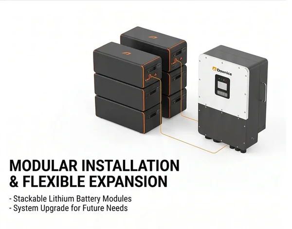 Dawnice Residential Hybrid Inverter view 5