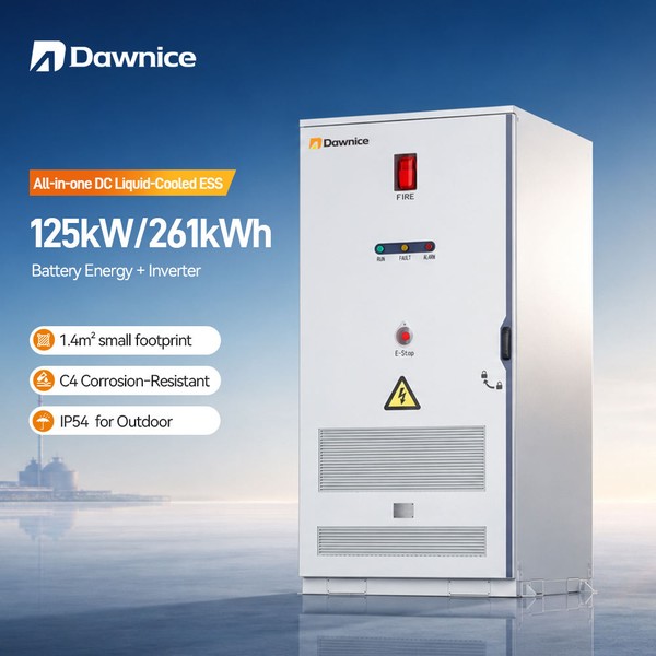 Sunflower 125kW / 261kWh PV Hybrid ESS view 5